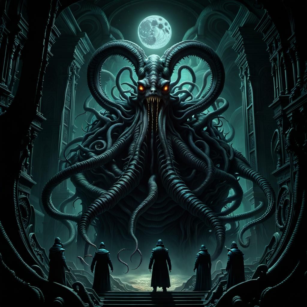 Cult of Nyarlathotep XXIX - AI Generated Artwork - NightCafe Creator