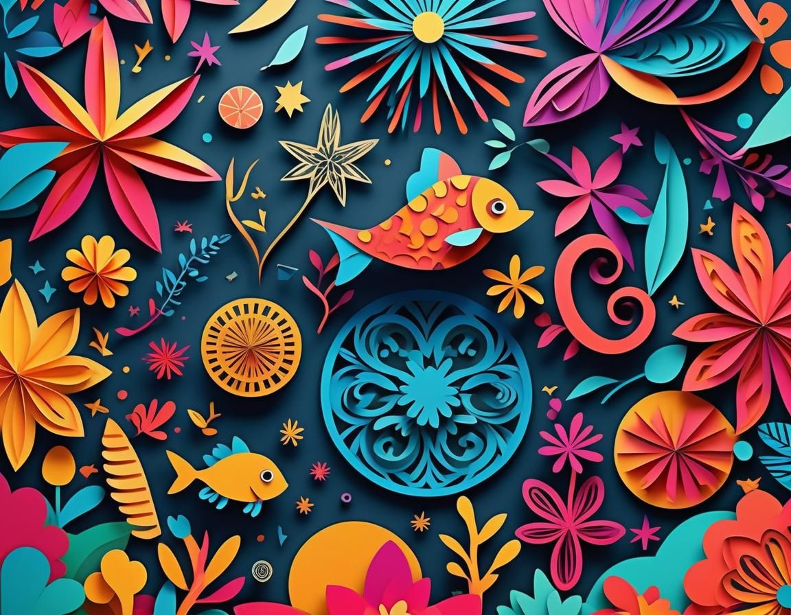 Paper Aquarium 🐟🗞️