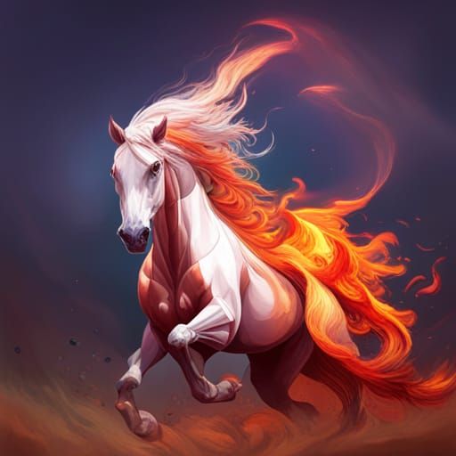 Horse of fire