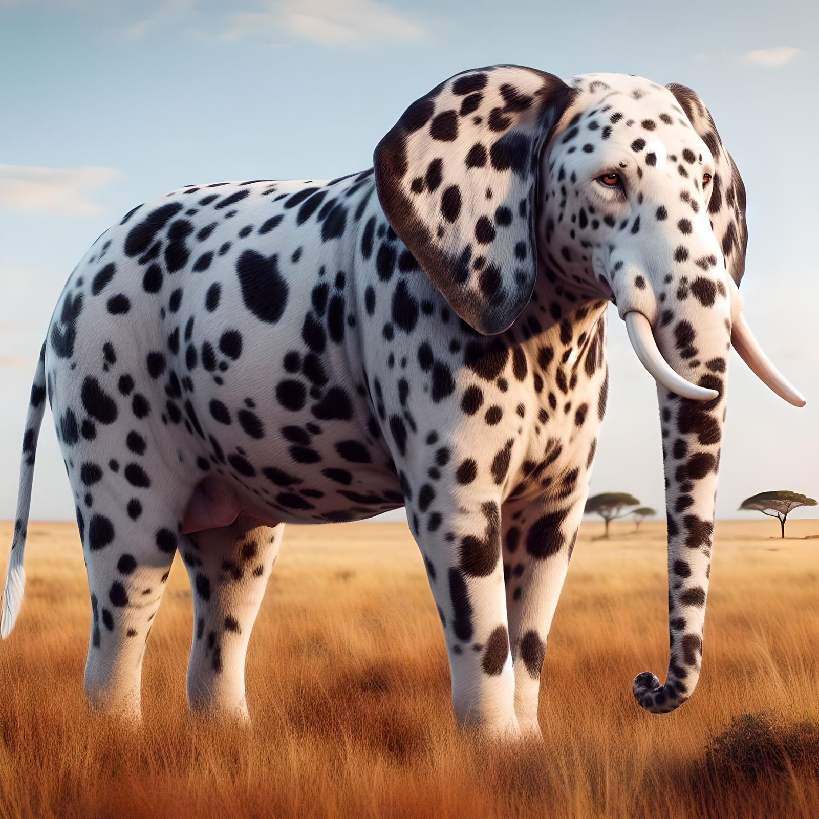 Dalmatian x Elephant