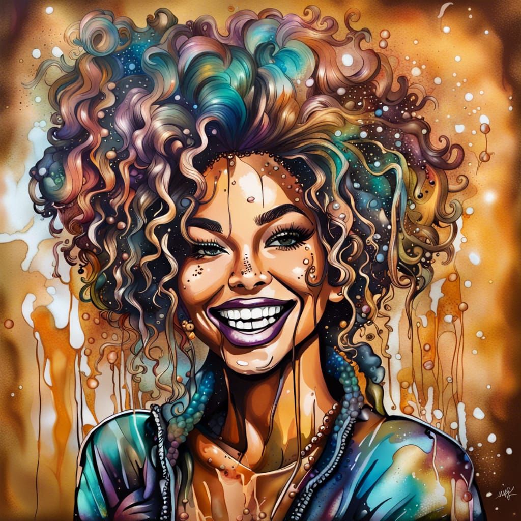 Oil Slick AI Generated Artwork NightCafe Creator