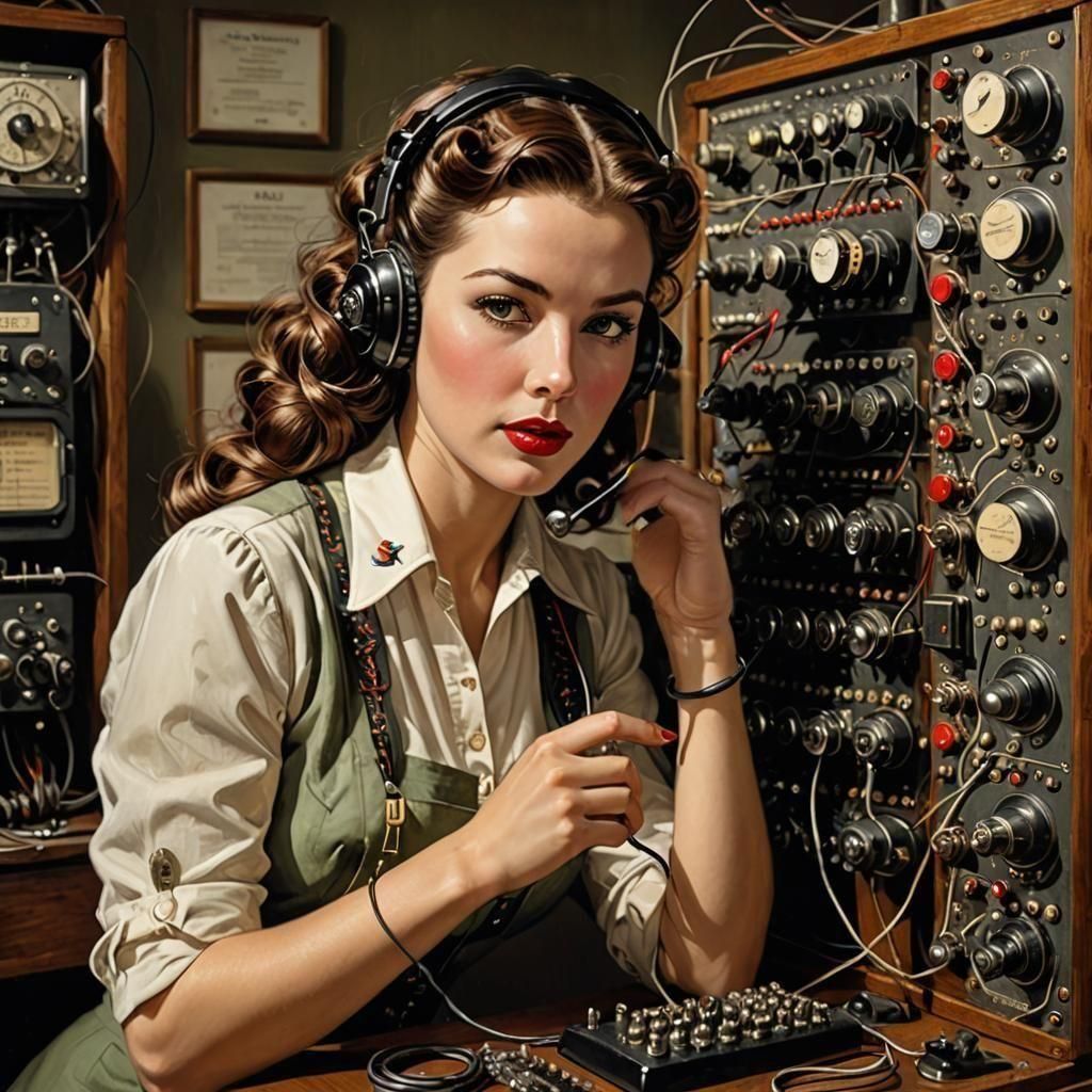 Operator, How may I connect you call?  by @Superbear
