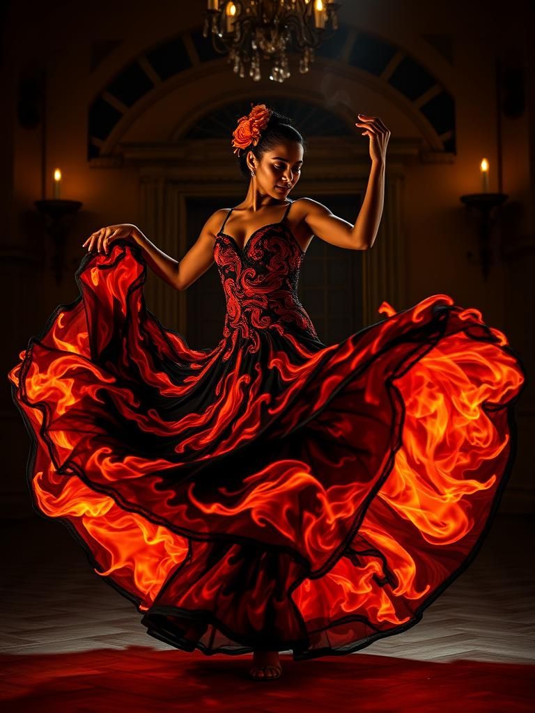 That Bailarina de Flamenco is flames!  by @Zepp