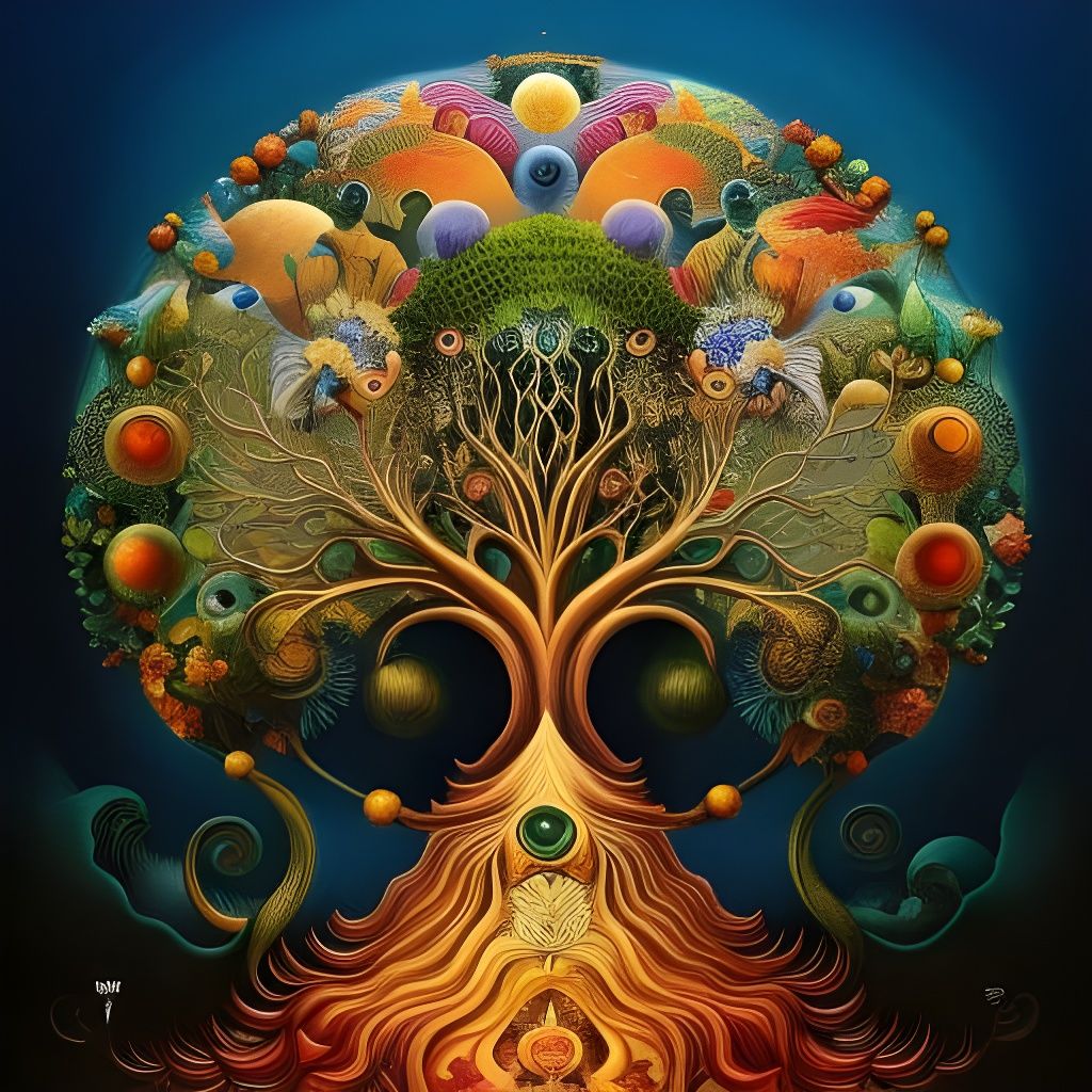 tree of life  by @Chirminth