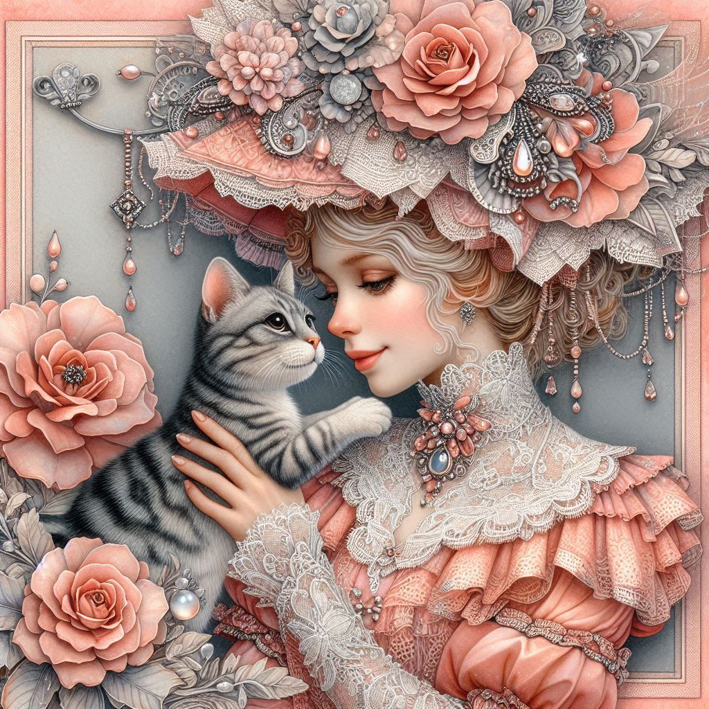 Vintage lady
