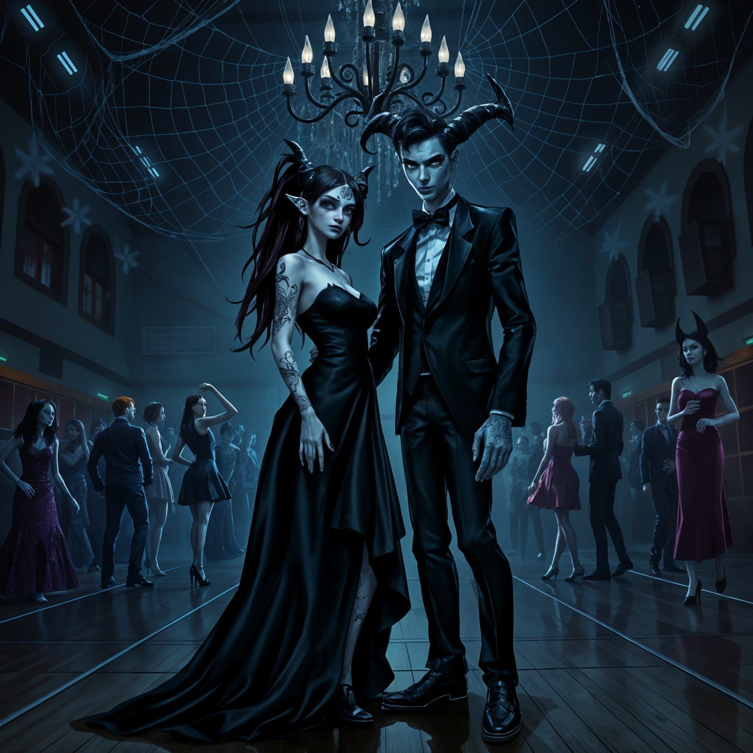 Monster High School Halloween Formal Dance  by @Feeling Creative