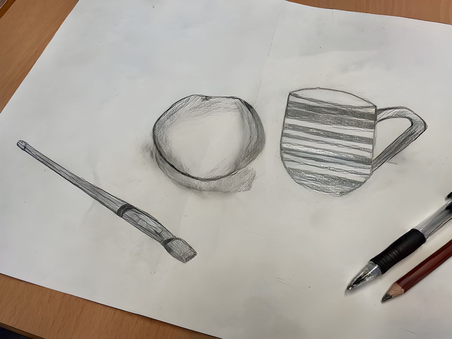 I drew this in school [See The Input Image]