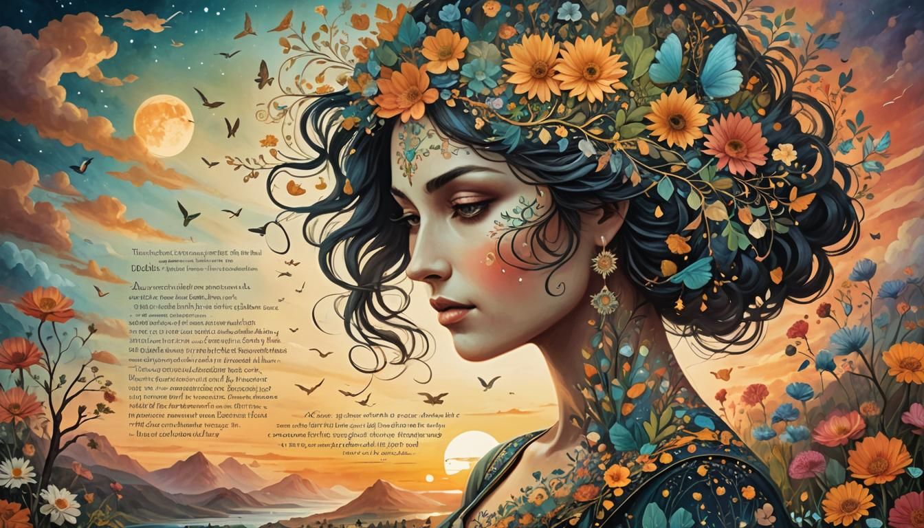 This stunning 8K digital artwork by Amanda Clark and Olga Kv...