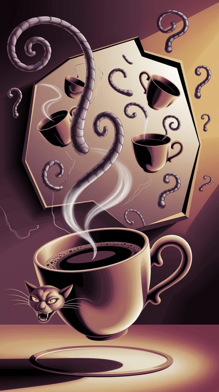 I drink coffee, therefore I contradict…