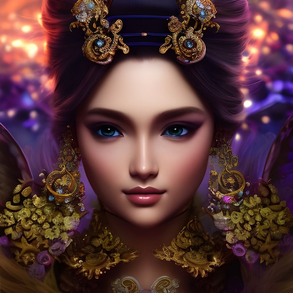 cute fantasy girl - AI Generated Artwork - NightCafe Creator