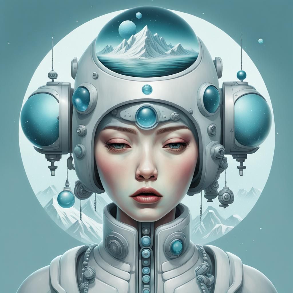 🌚 ️🌎 mindfulness futuristic art. Kim Soo-Ja. Android Jones. Mab Graves ...