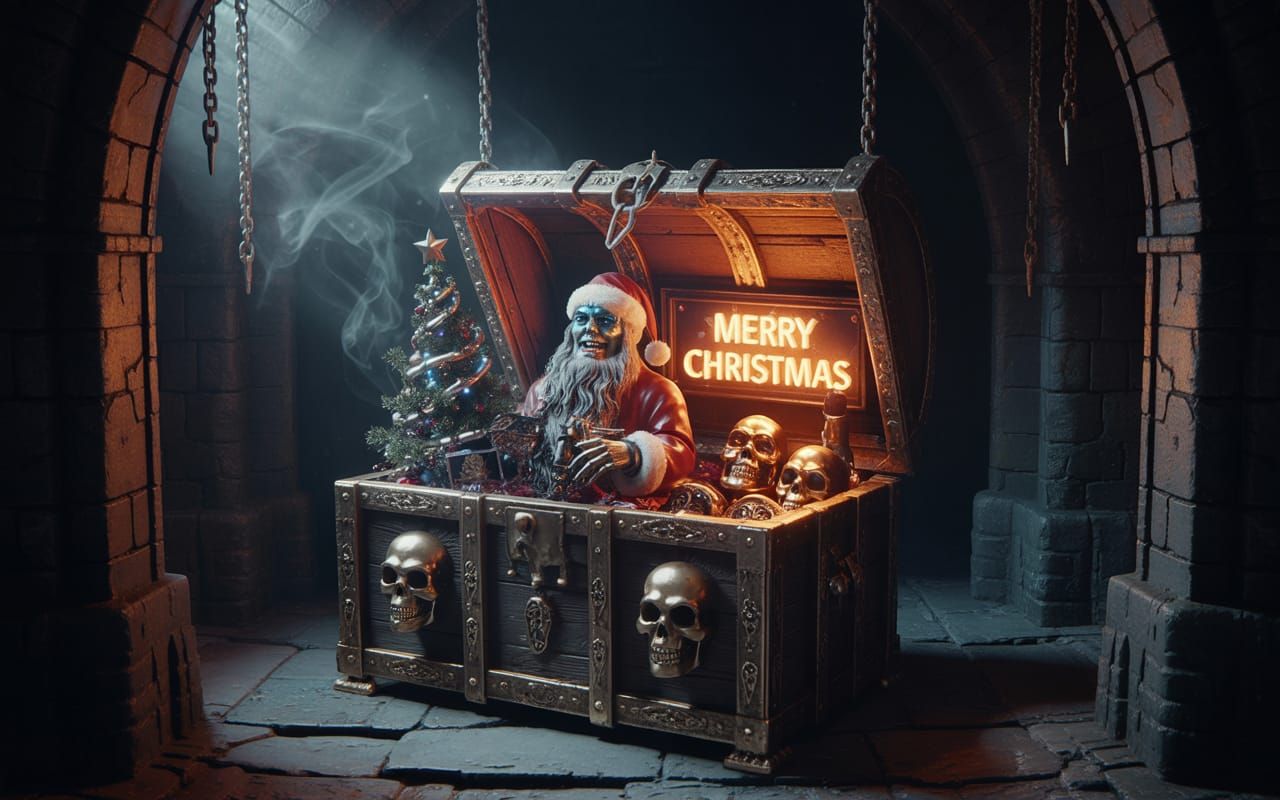 Christmas in the crypt