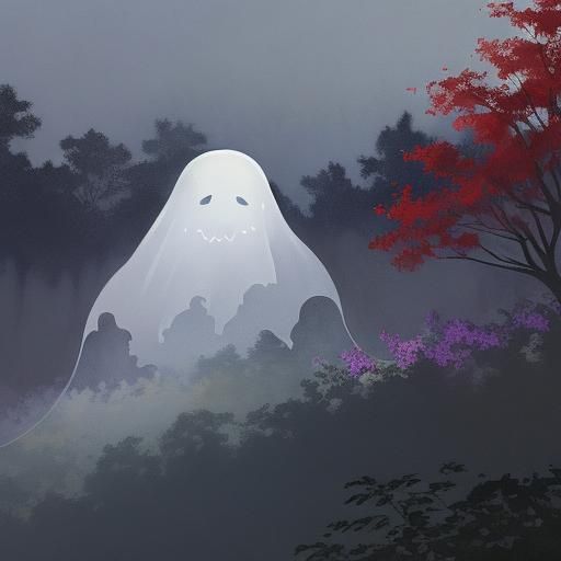 Ghost in the woods
