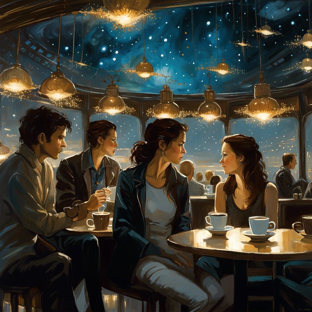 coffee in space
