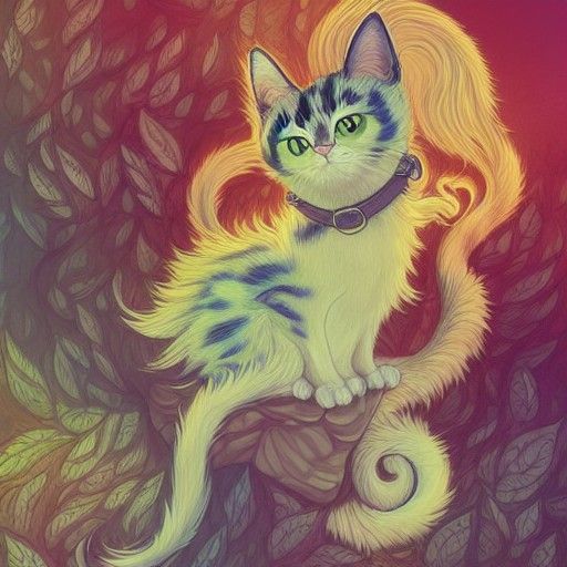 cat seahorse fursona - Vll