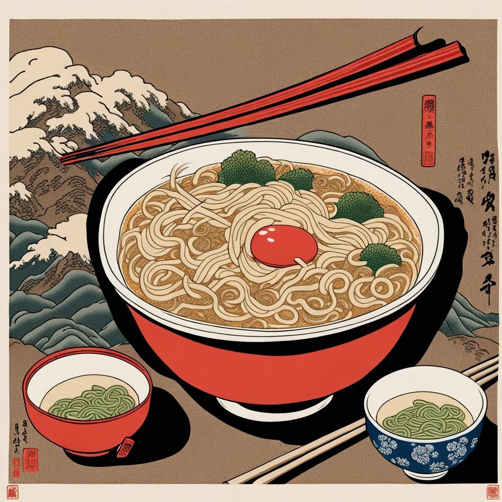 Ramen 🍜 Ai Generated Artwork Nightcafe Creator