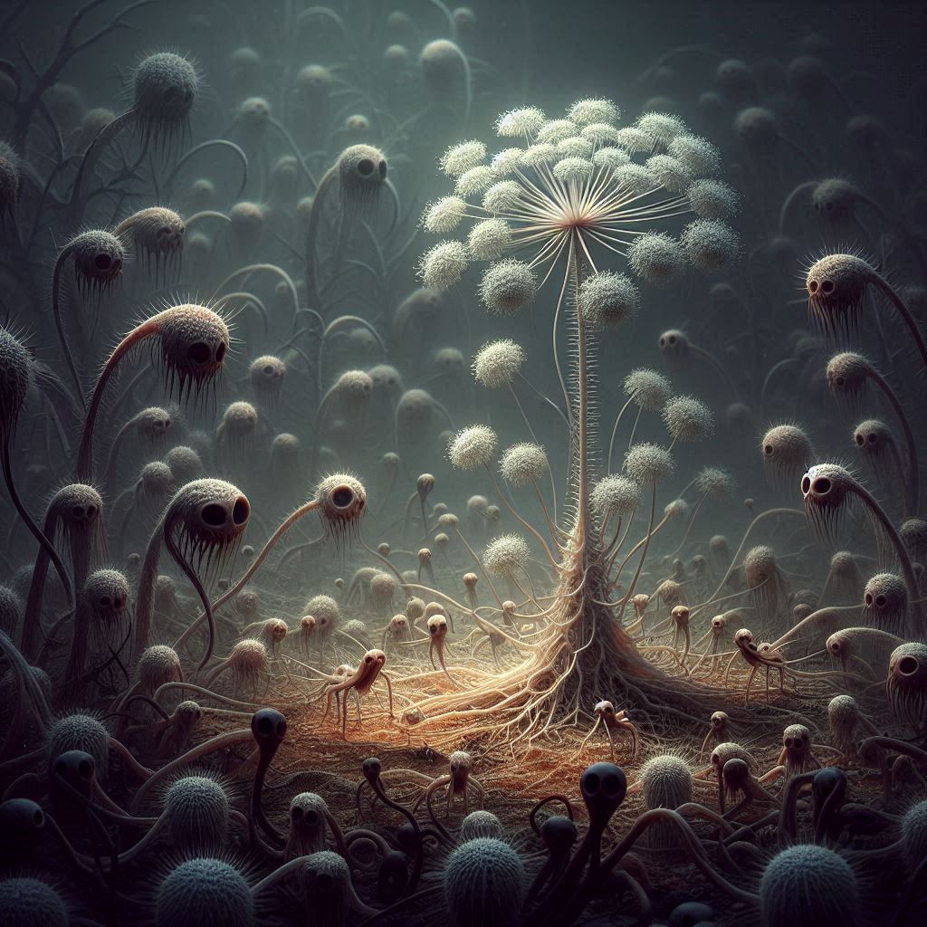 An alien in our garden