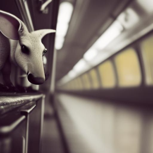 Take the Aardvark Train - AI Generated Artwork - NightCafe Creator