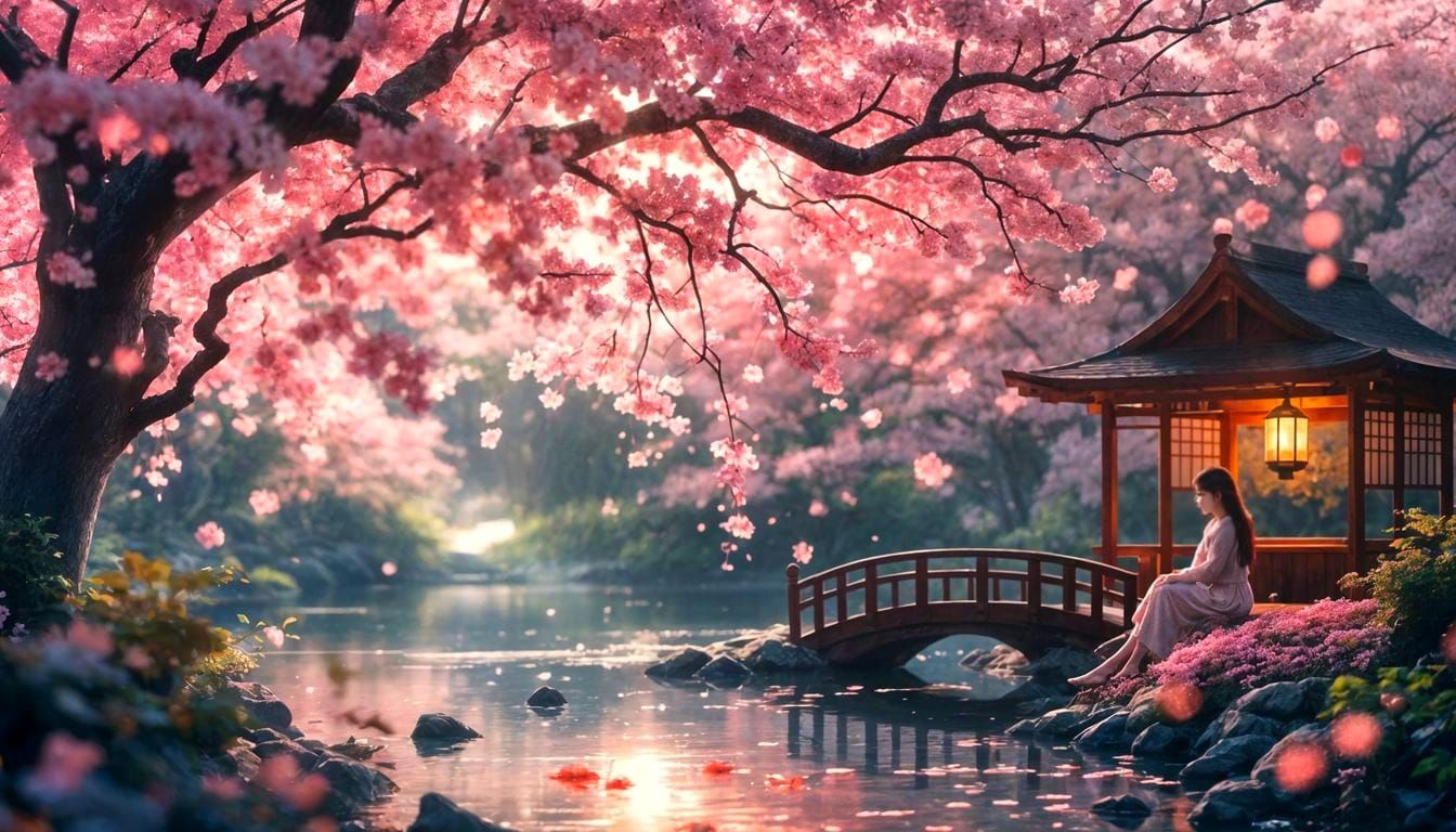 Sakura Sanctuary  by @The Leycer
