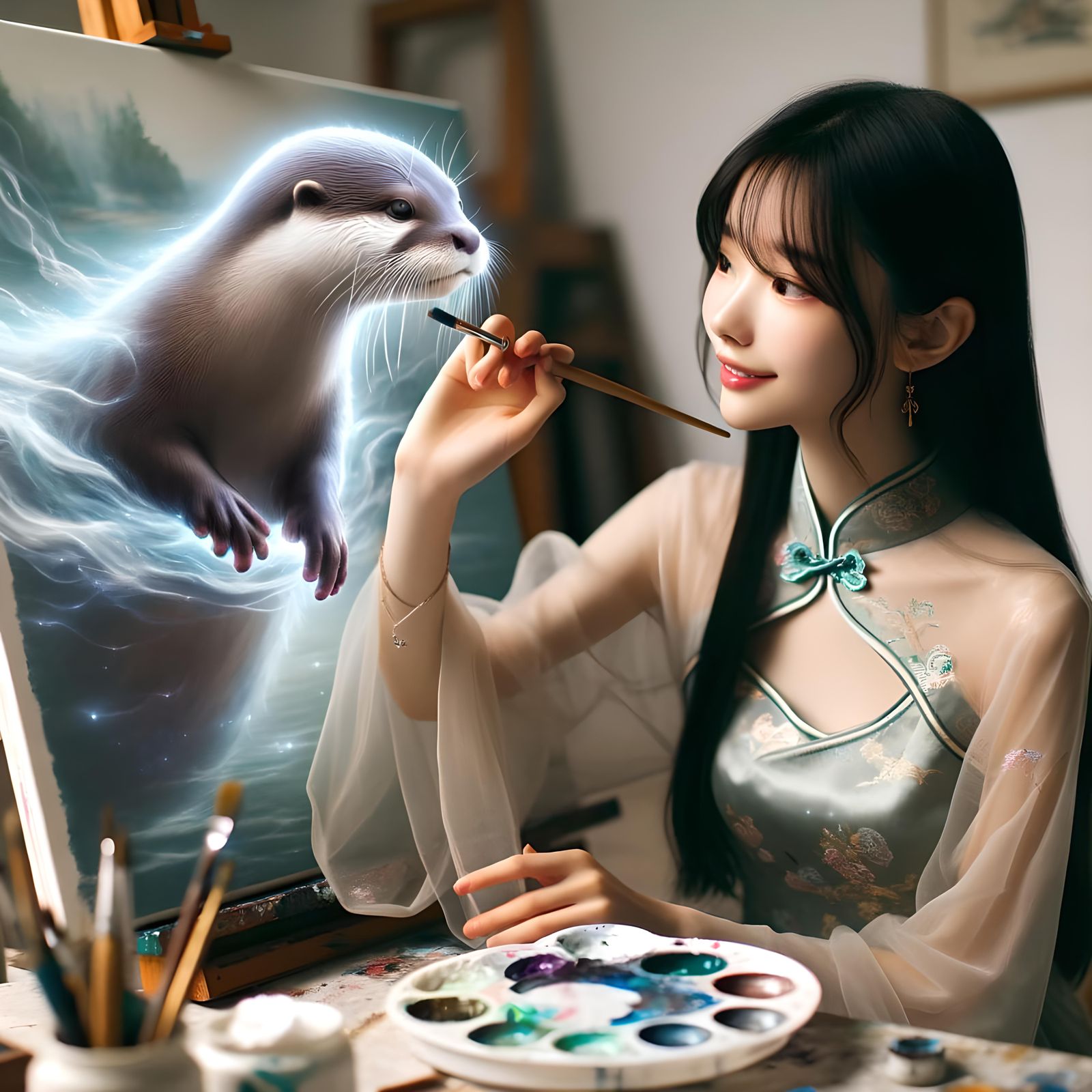 Painting comes to life