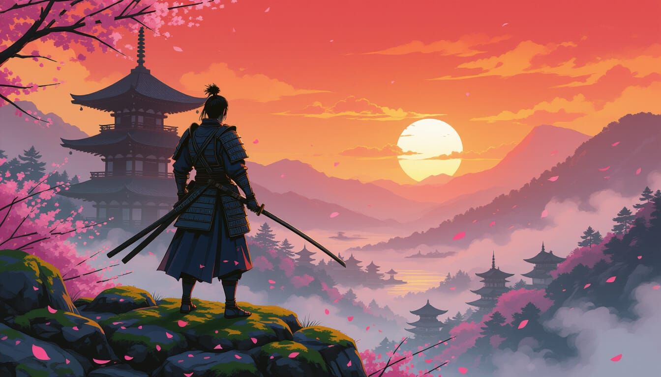 AnimeSamuraiNightCafe