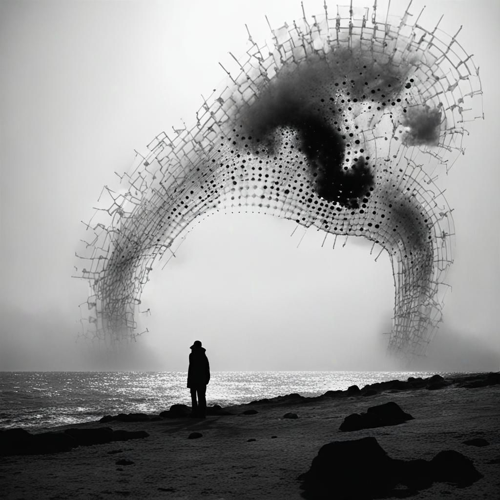 Desolate World Through Smoke: Situationist Art Photography