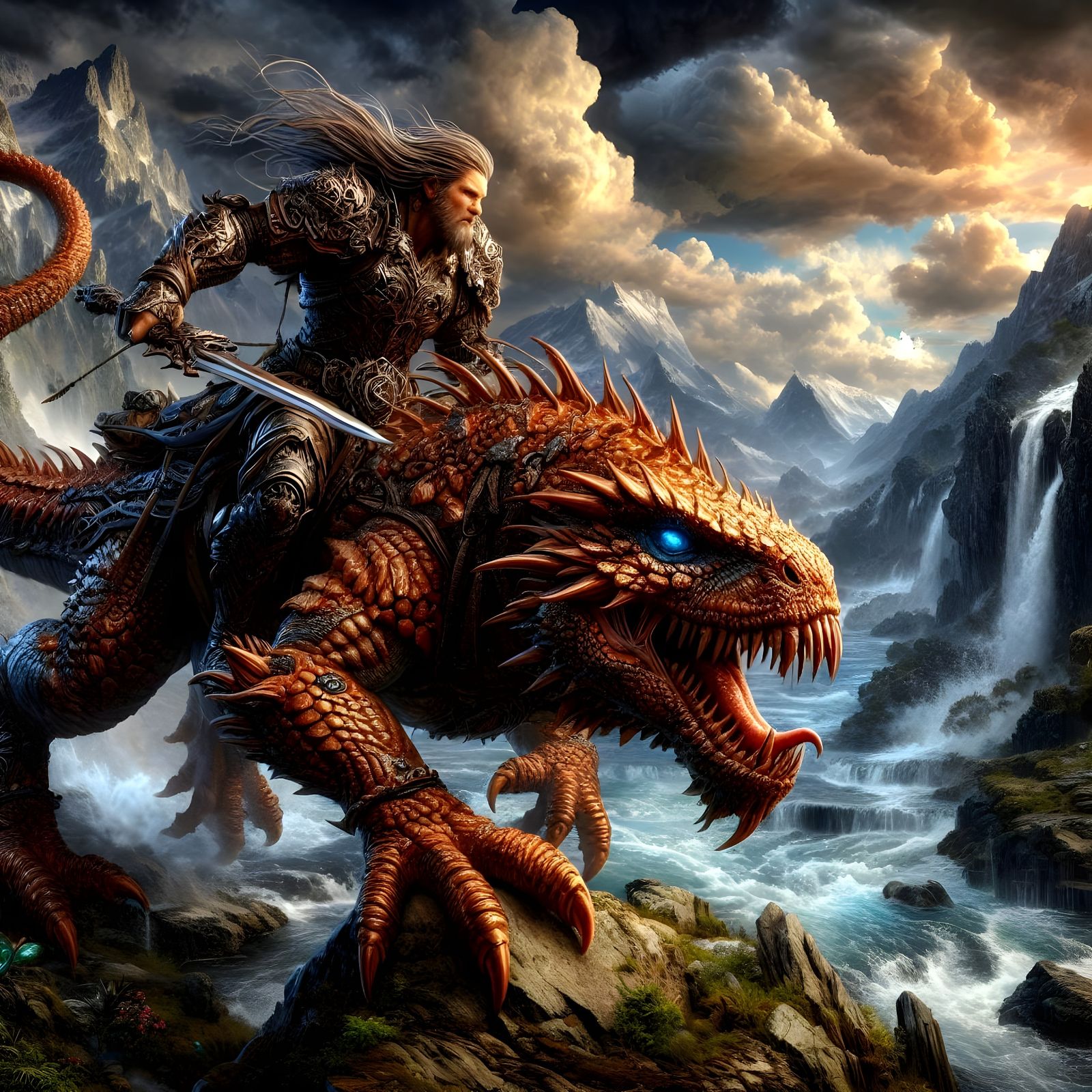 the khan on his beast