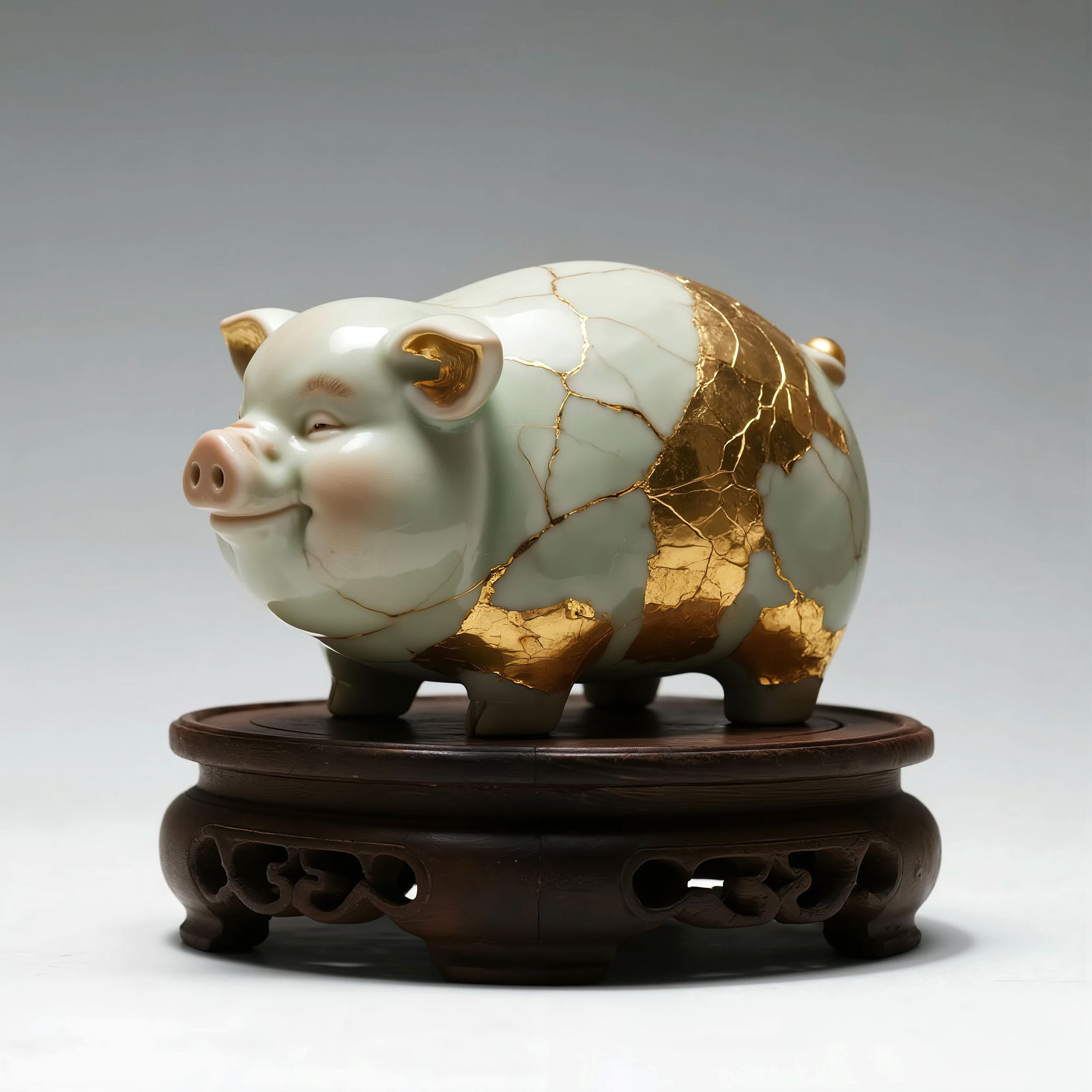 Kintsugi: There is a crack, a crack, in everything. That's h...