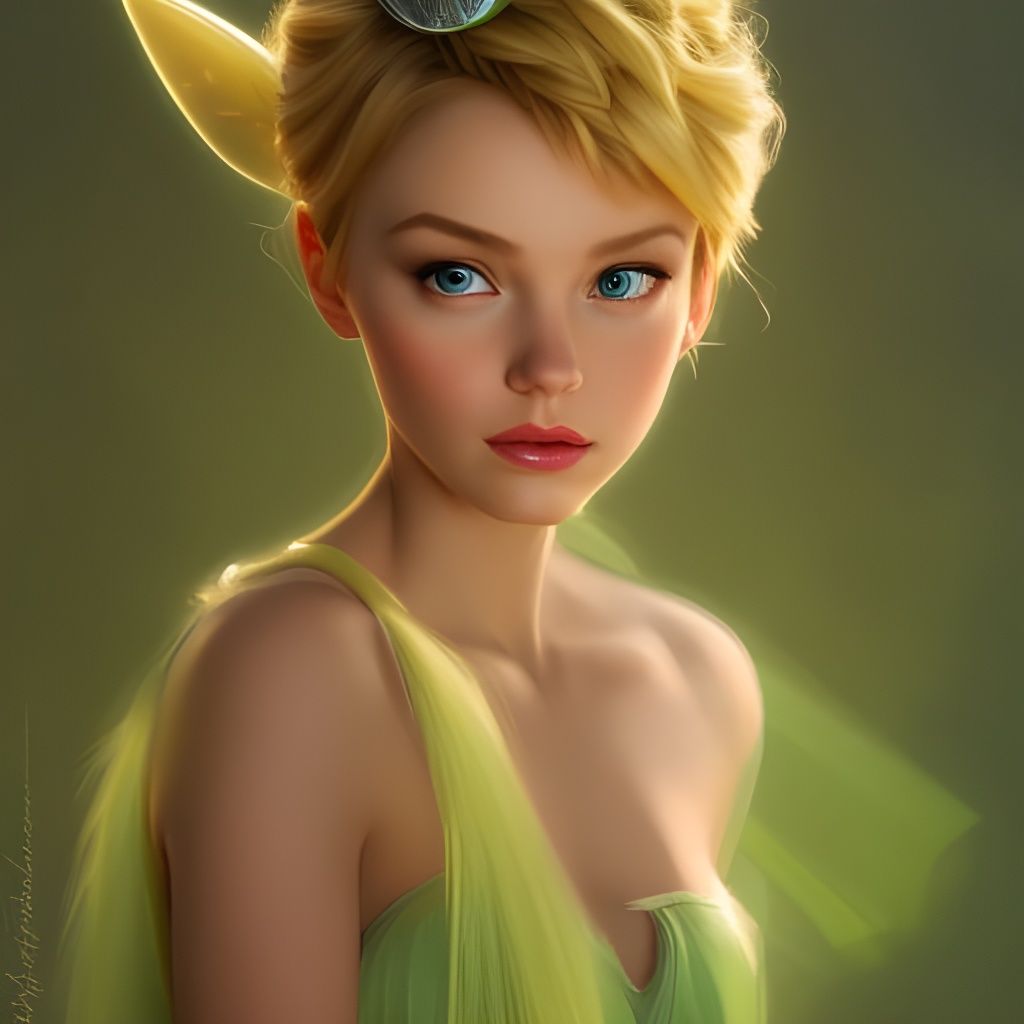 Tinkerbell 6 - AI Generated Artwork - NightCafe Creator