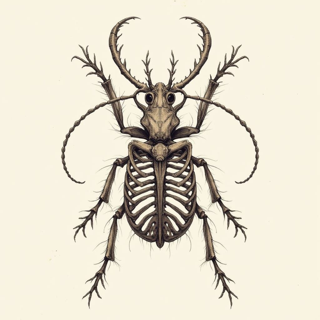 Beetle Skeleton