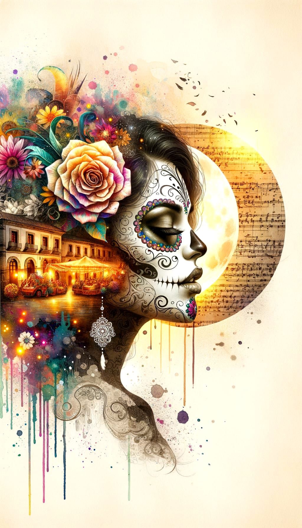 A traditional celebration in Mexico - Dia de los Muertos
