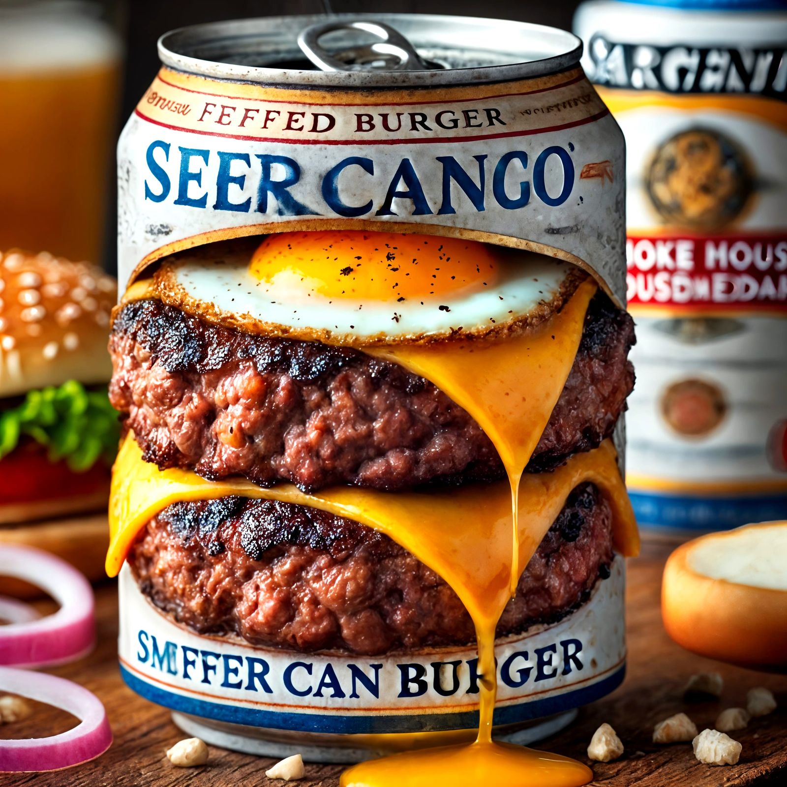 Beer Can Burgers