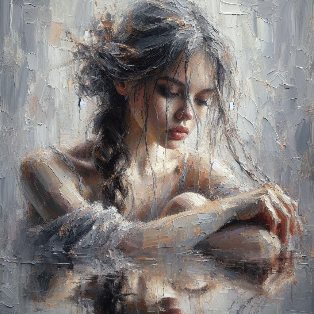 Oil Painting  by @Phidelio