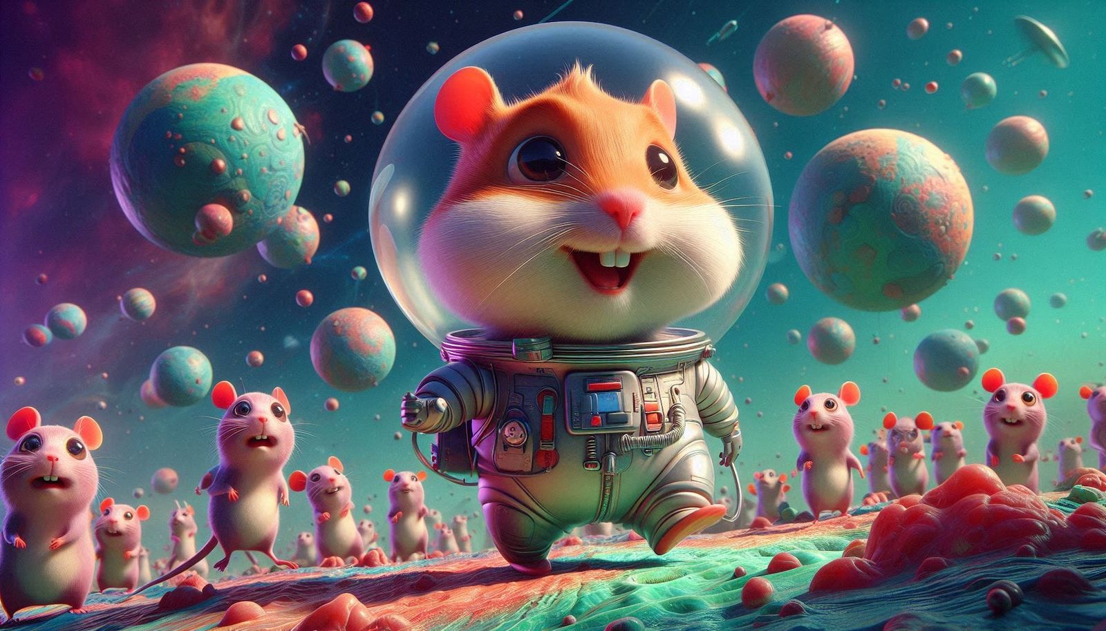 "One small step for a Hamstronaut..." 🐹 02