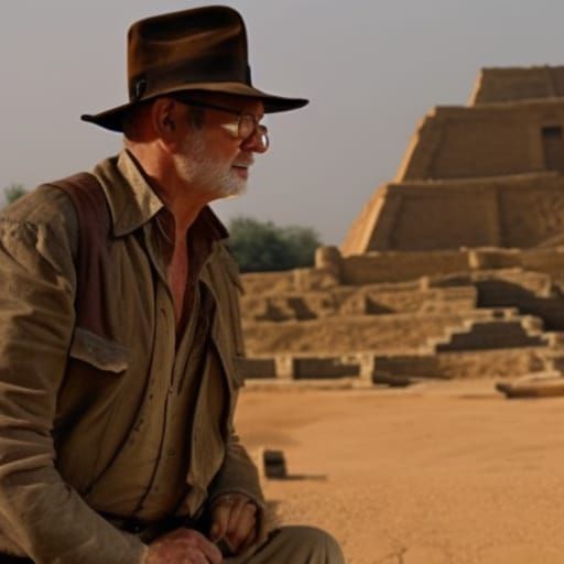 Indiana Jones is an archaeologistat the site of the archaeol...