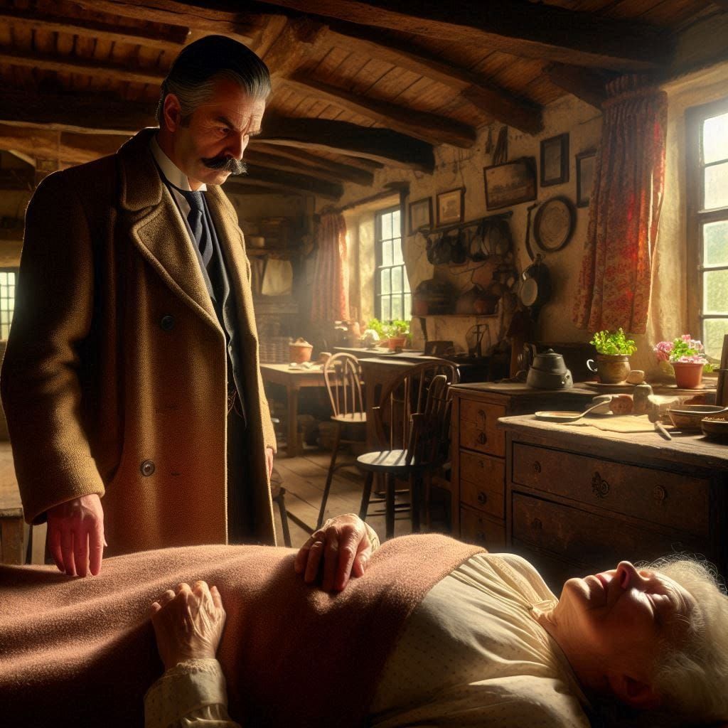 Poirot investigates - "The Death of old Miss Marple"