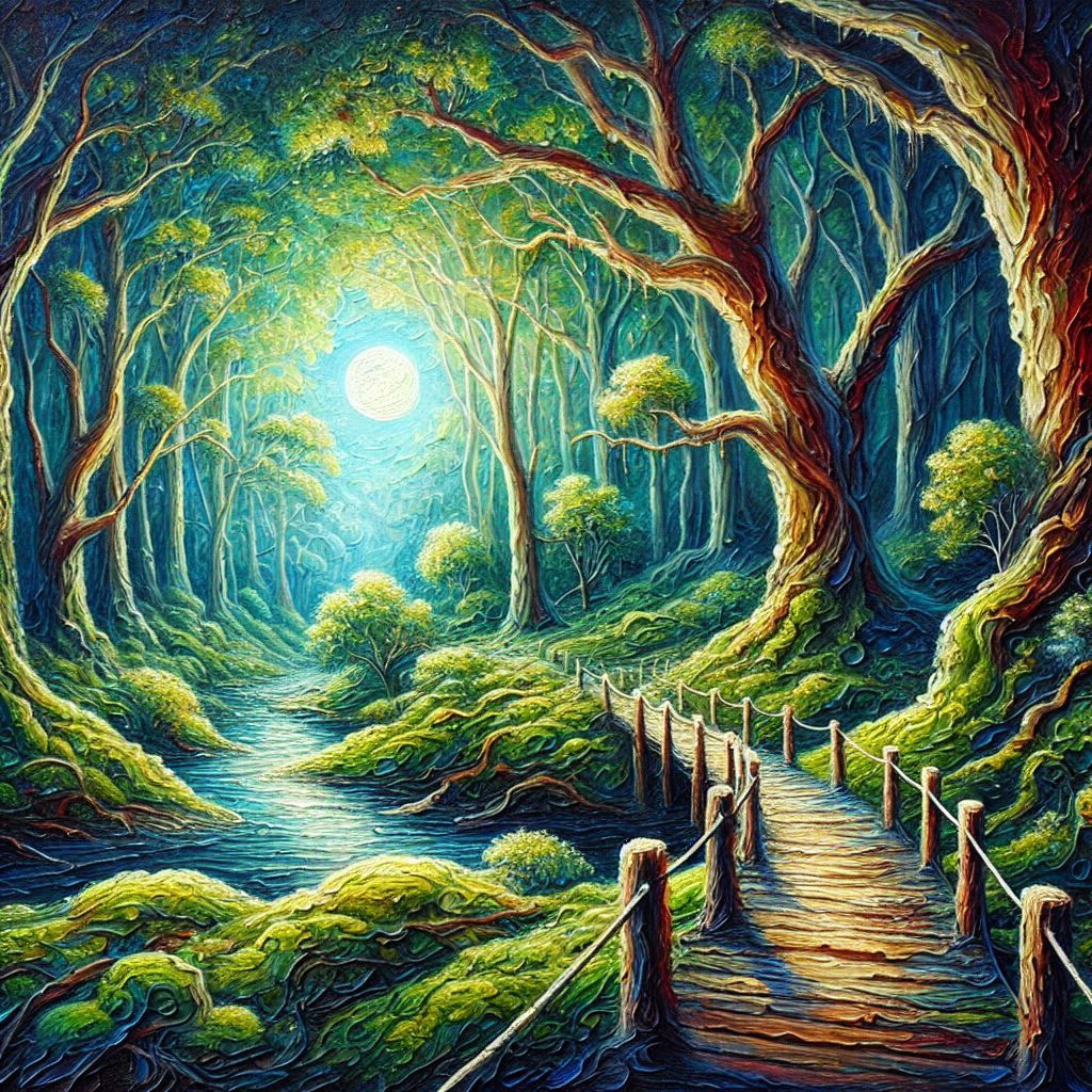 A path through the forest
