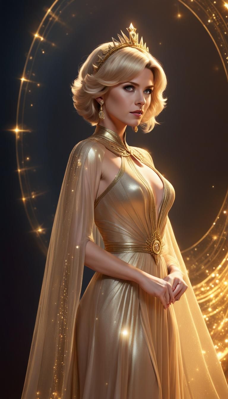 Amanda tapping ai generated artwork nightcafe creator