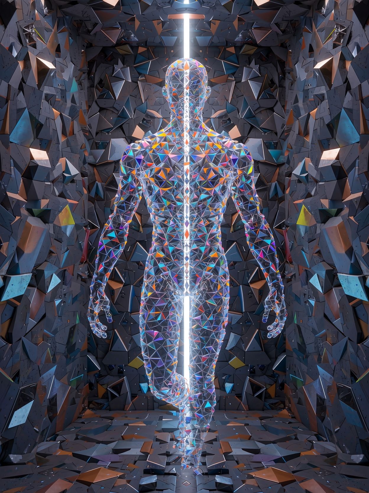 The Trans-Dimensional Being