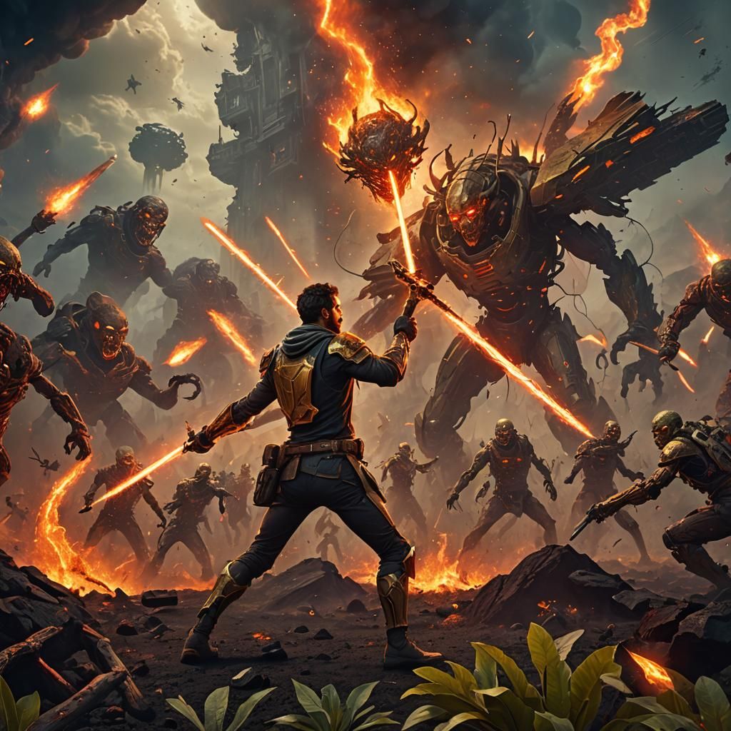 Fight - AI Generated Artwork - NightCafe Creator