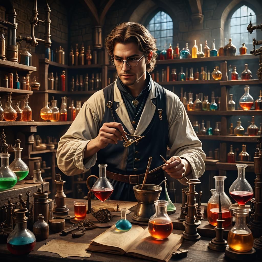 The alchemist   by @Arisiin