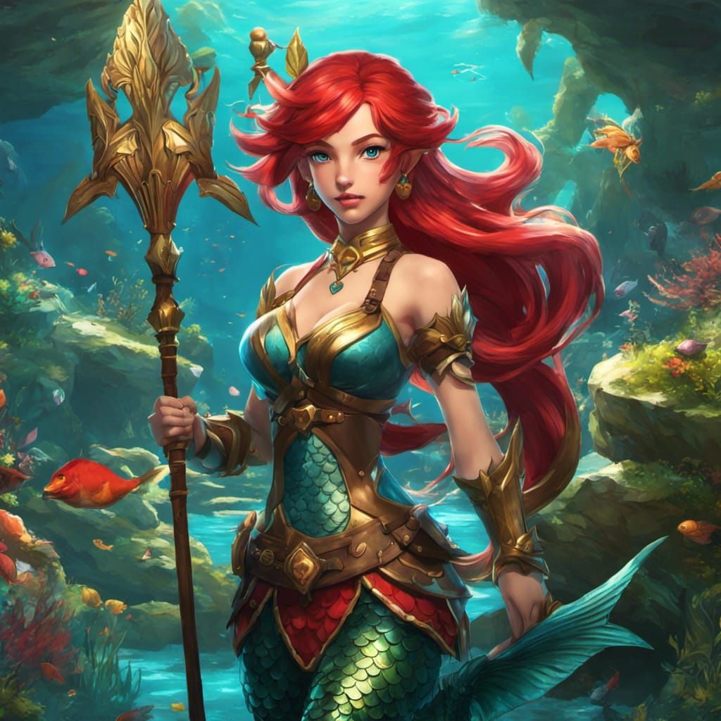 Princess of the sea  by @Hintero