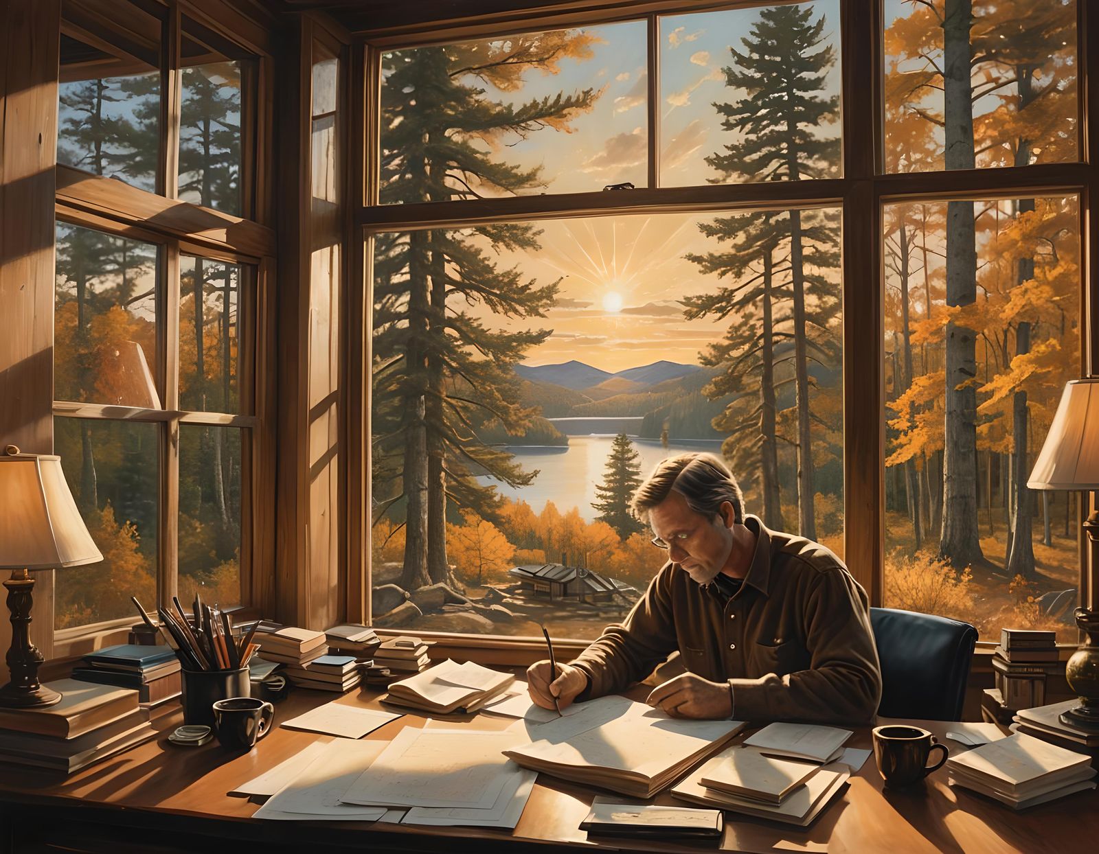 Writer at Work