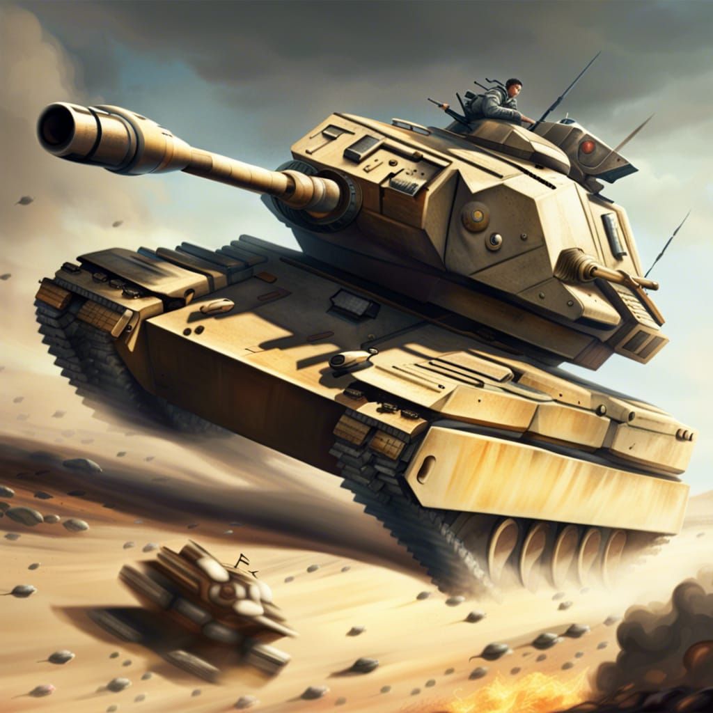 Battle Tanks - AI Generated Artwork - NightCafe Creator