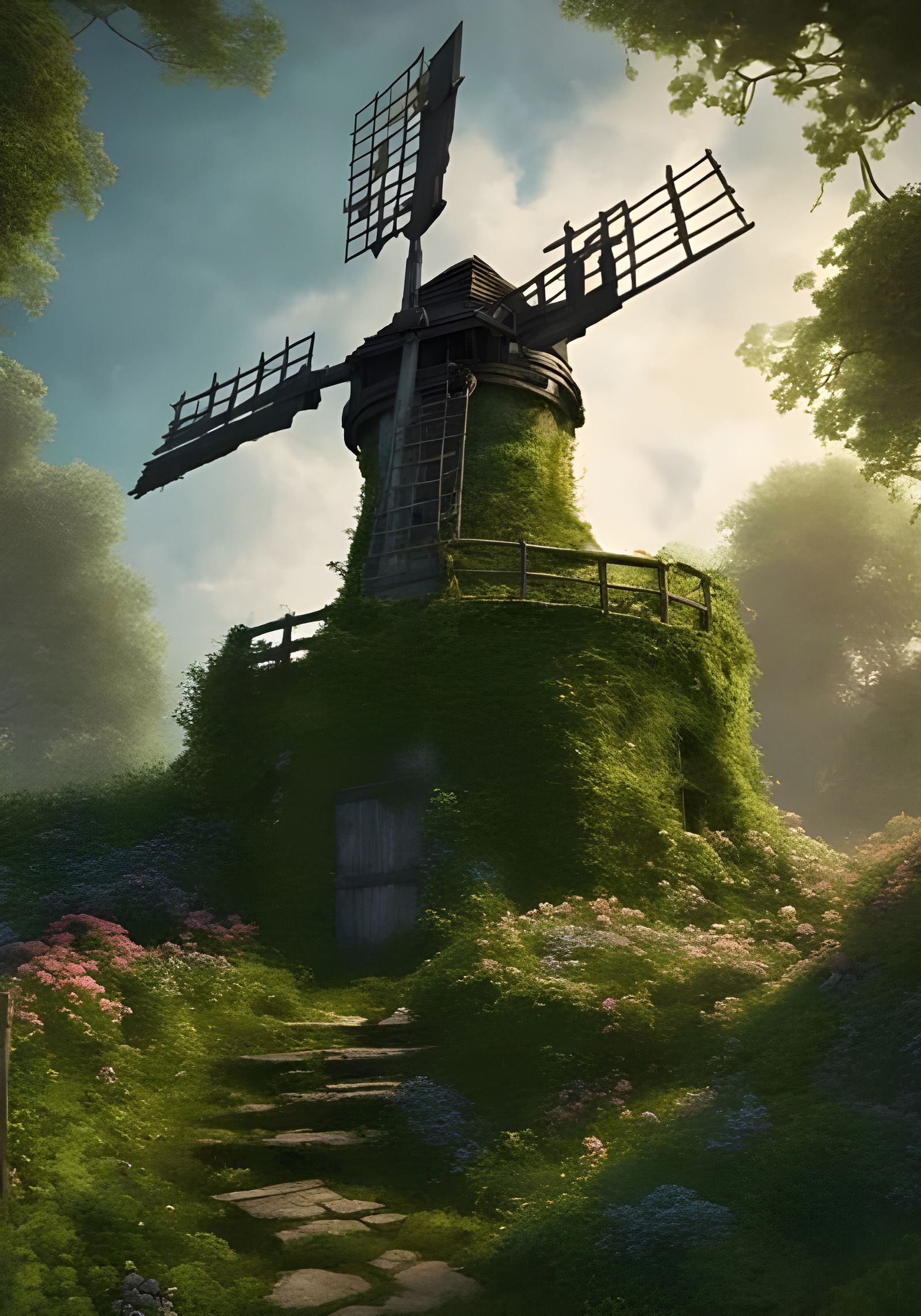 the old windmill