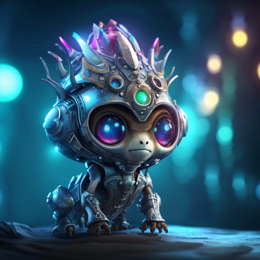 The cute Alien Animal  by @JH Putra