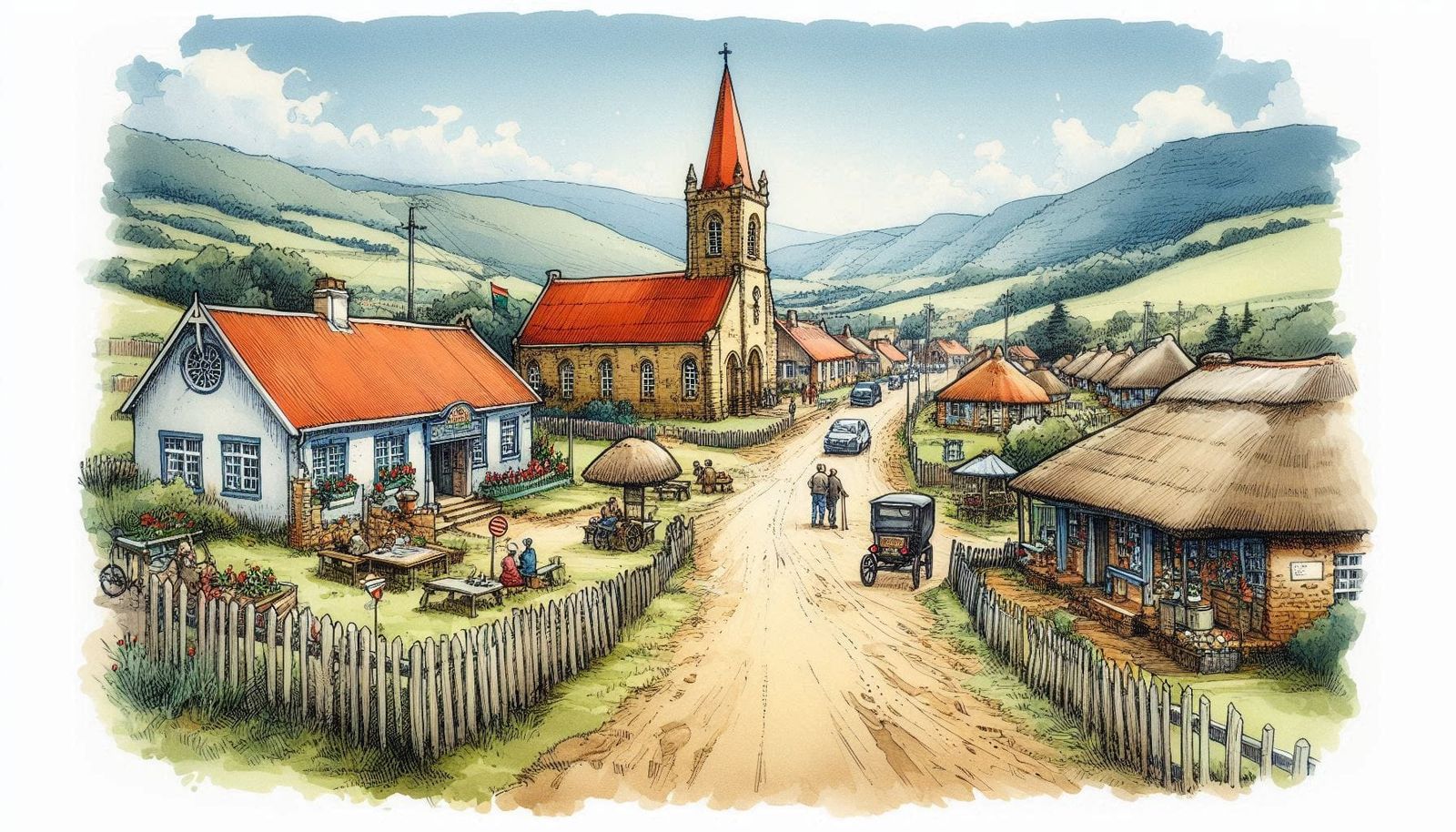 South African towns 🏚️🏠🛖⛪ 02