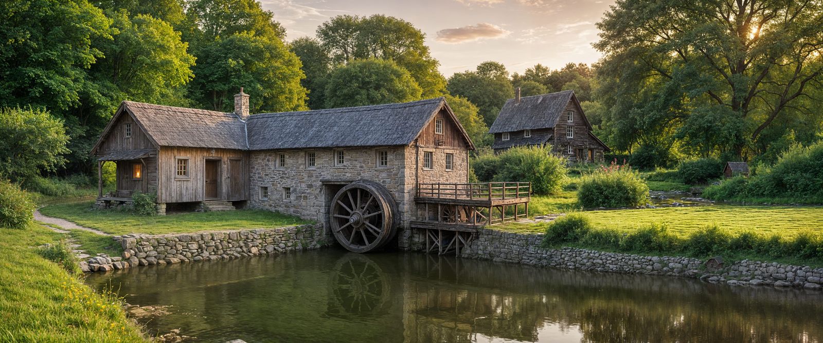 a cute cottage  by @Chib