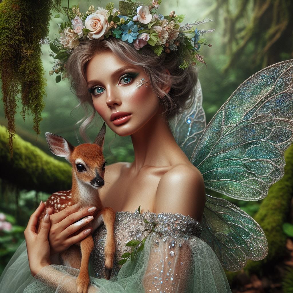 Fairy and the Fawn