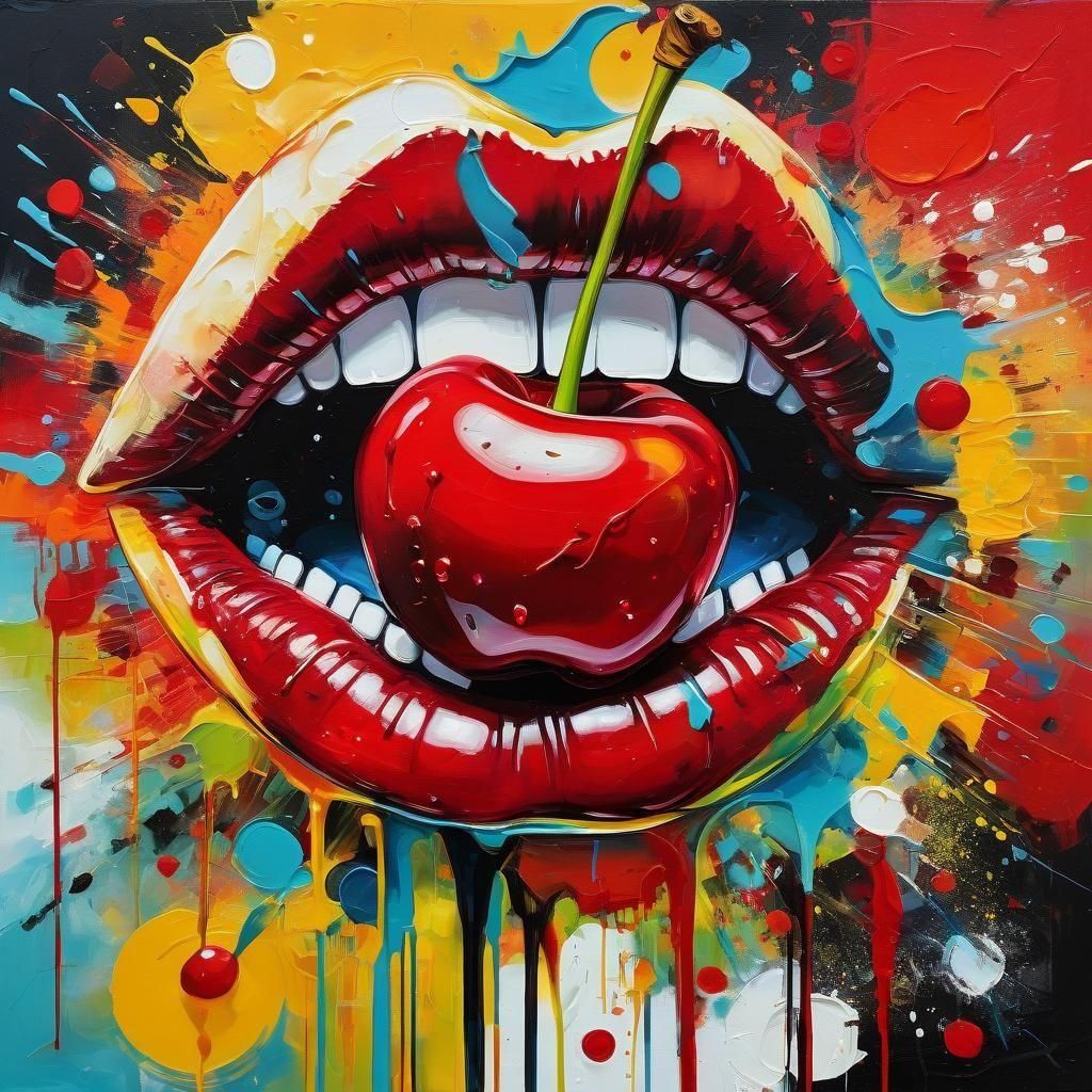 Sweet Cherry - Pop Art